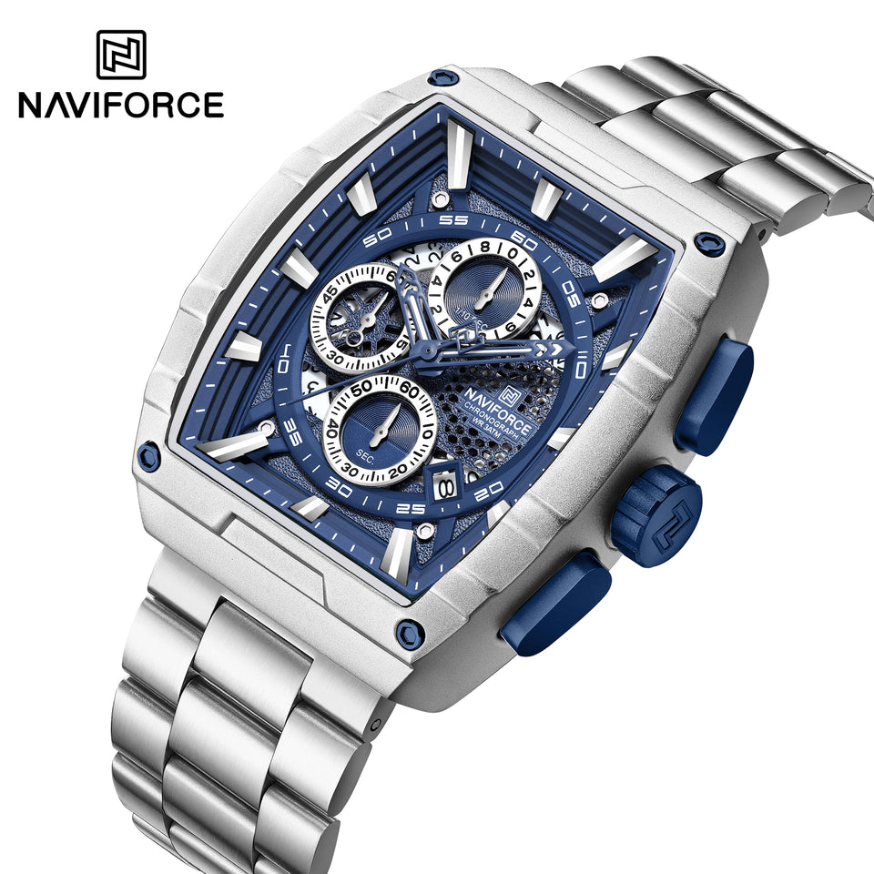 NAVIFORCE 8066 SILVER BL