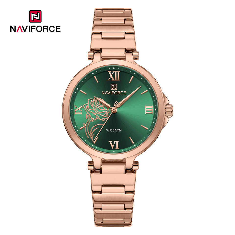 NAVIFORCE 5060 GOLD GREEN