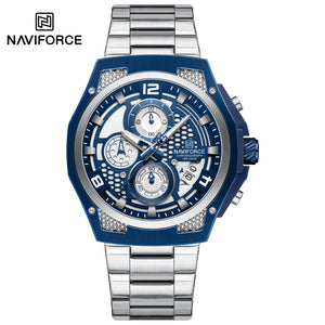 NAVIFORCE 8051 SILVER BL