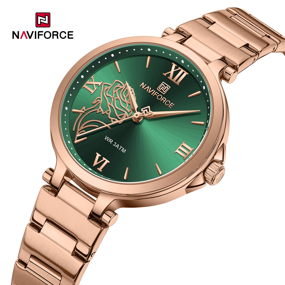 NAVIFORCE 5060 GOLD GREEN