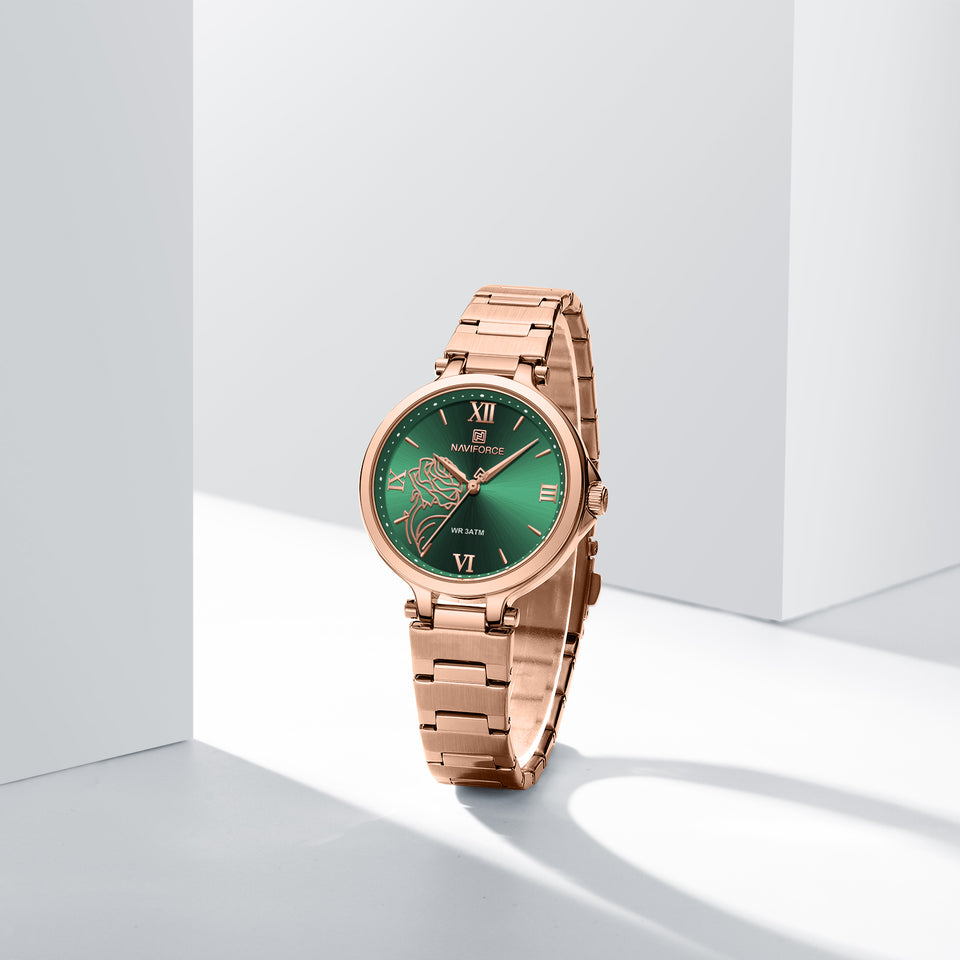 NAVIFORCE 5060 GOLD GREEN