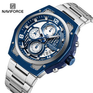 NAVIFORCE 8051 SILVER BL
