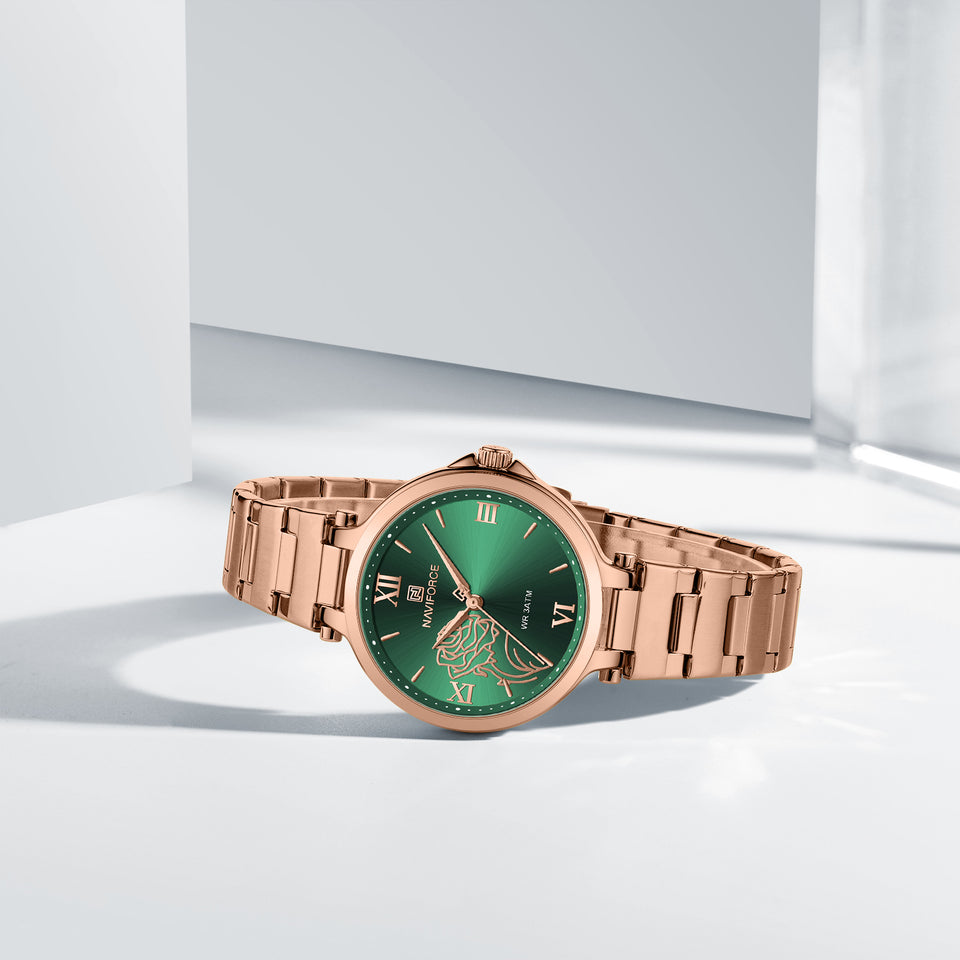 NAVIFORCE 5060 GOLD GREEN