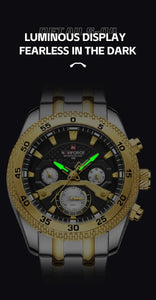 NAVIFORCE 9222 SILVER GOLD