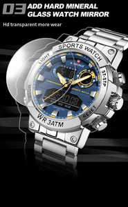 NAVIFORCE 9237 SILVER BLUE