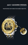 NAVIFORCE 9205 GOLD SILVER