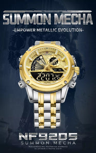 NAVIFORCE 9205 GOLD SILVER