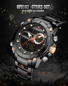 NAVIFORCE 9163 NEGRO