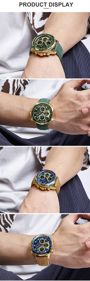 NAVIFORCE 9197 GOLD GREEN