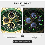 NAVIFORCE 9197 GOLD GREEN